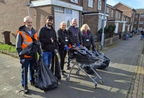 From Left Peter Davidson, Sam West, Lee Holden, Martin Harrop And Rebecca Taylor