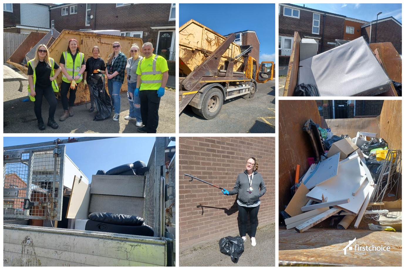 Shaw community waste collection day