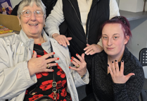 From Left FCHO Customers Anne Marie Blackman, Sheila Coupe, Becky Horrocks Show Off Their Nails (1)