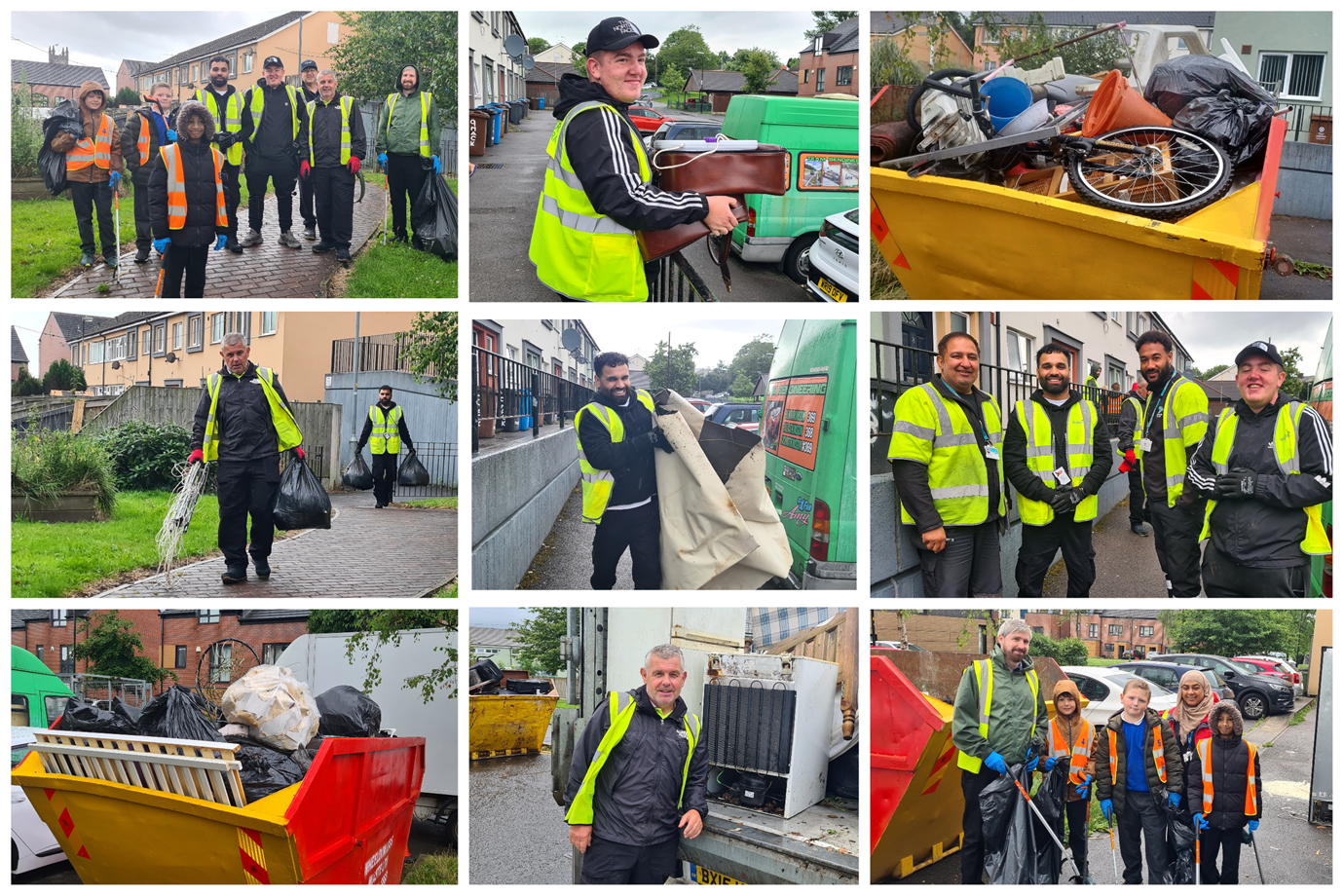 St Mary's Community Waste Collection Day 1