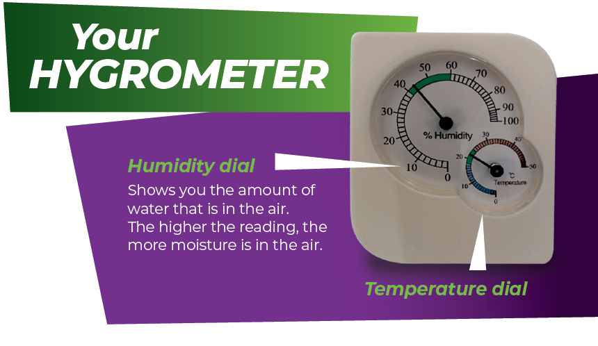 Using your hygrometer to help manage condensation - First Choice