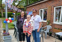 From Left Ghazalla Iqbal From FCHO, Customerjulia Madison And Wendy Jeffery